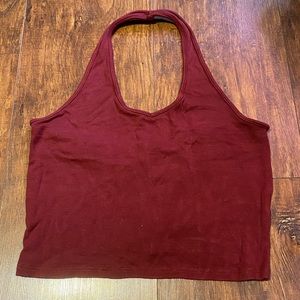 halter crop top
